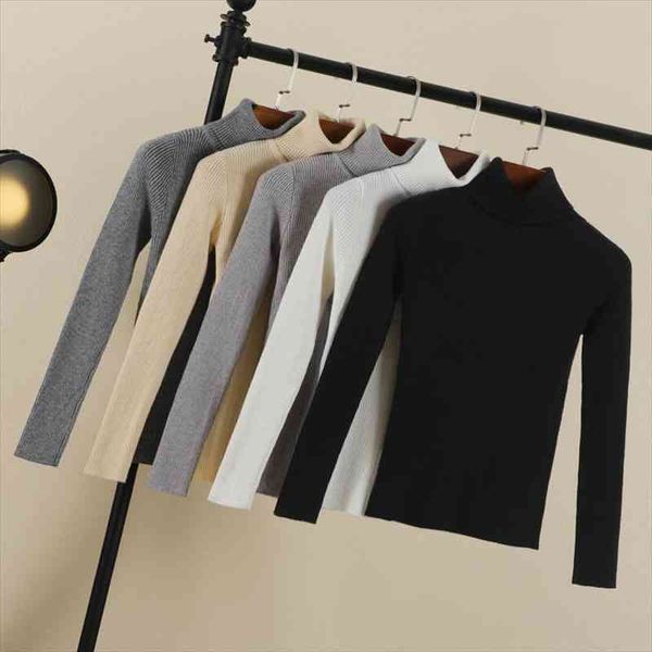 

korean style long sleeve sweaters for women fashion clothing sweaters brown black white pullovers knitted blouses, White;black