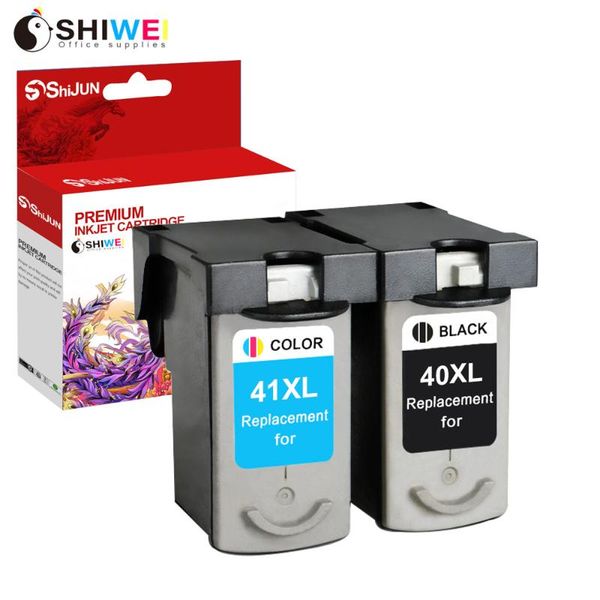 

ink cartridges shiwei remanufactured cartridge fr canon pg 40 cl 41xl deskjet ip1600 ip1700 ip1800 ip2600 mp140 mp150 mp160 mp170 mp210