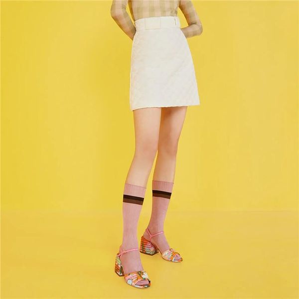 

dress shoes european and american metal buckle threaded heeled single trendy female catwalk leather open toe sandals, Black