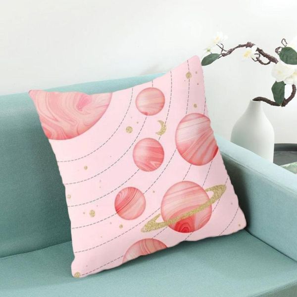 

pillow case 1pcs pink sky cloud cushion cover polyester peach skin home decorative car pillowcases bed sofa throw square de j8u5