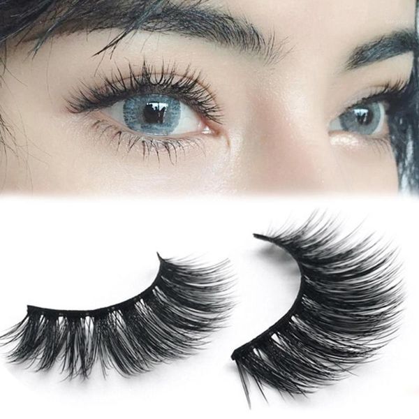 

pairs 3d imitated false eyelashes handmade thick long lash eye makeup1