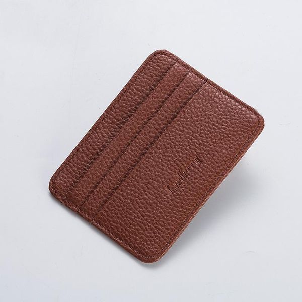 

card holders fashion women men simple casual wallet holder cartera mujer pu leather short purse friends gifts, Brown;gray