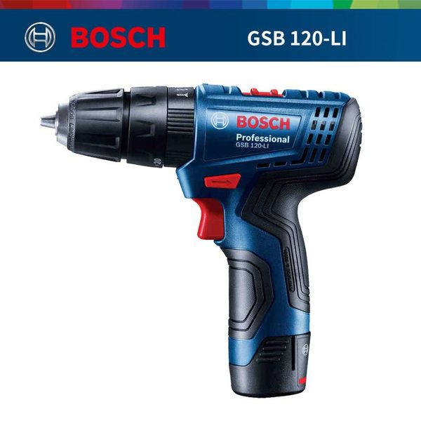 

professiona electric drills bosch drill gsb120-li 12v rechargeable lithium dril cordless 3 in 1 impact home diy screwdriver batch power tool