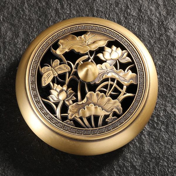

fragrance lamps scentsy warmer candle holders decor waterfall incense burner wax melt bronze japanese encensoir household eg50xx