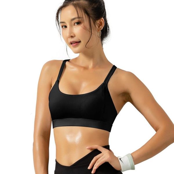 

yoga outfit big promotion sports bra women's running vest -proof gathering shaping fitness suit comfort beauty back