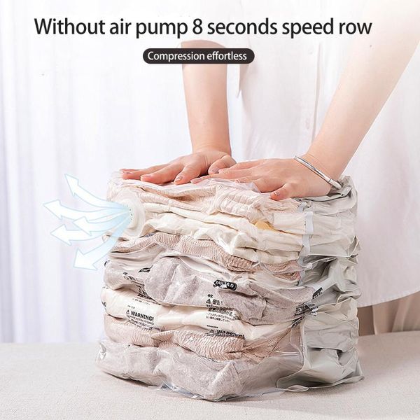 

storage bags 2pcs clothing quilt sealed holographic clear for clothes sitting compression type space saver organizer resealable