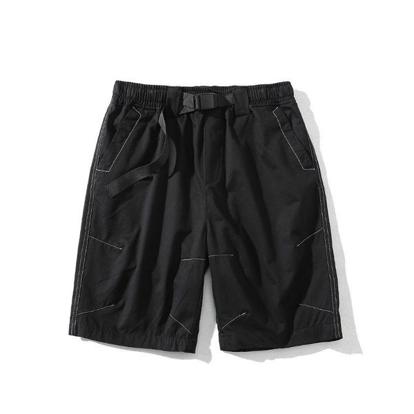 

men's shorts 2021 summer mens beach cotton black hip hop streetwear casual male sportswear homme clothing, White;black
