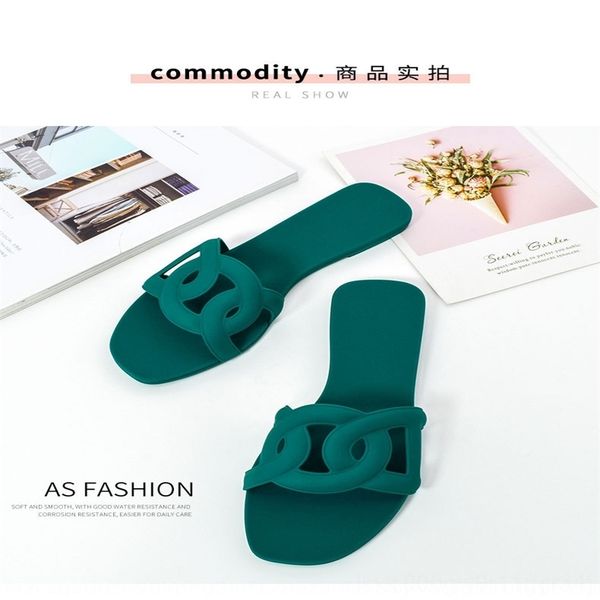 

ia9 for beach shoes women's wear 2020 sandalssandals sandalssummerfashion net red ins pig nose slippers flat bottomed beach shoes