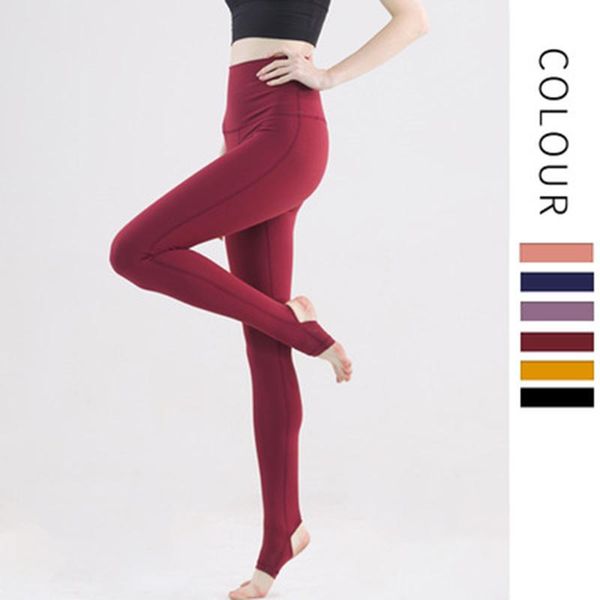 

yoga outfit 2021 nylon wholesale arrival pants foot high waist tight fast dry elastic wear