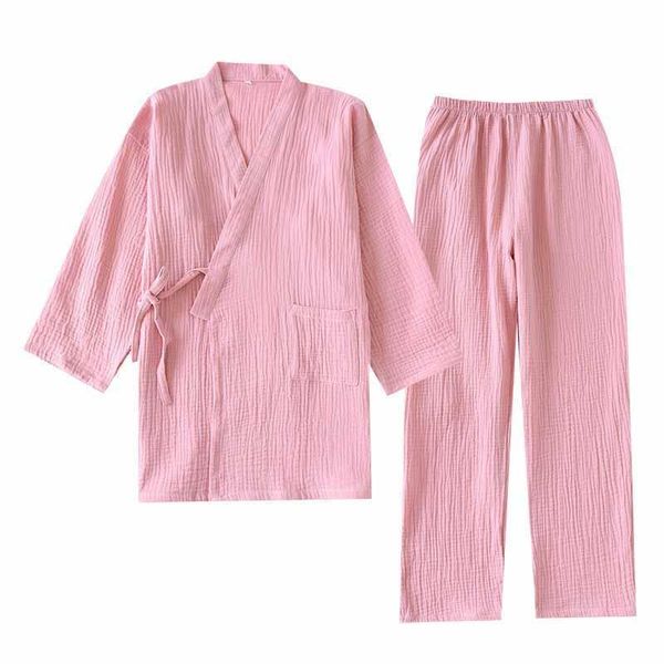 

women sleepwear autumn amp winter men and pajamas set couples solid color lovers pajama sets kimono style homewear simple casual, Black;red