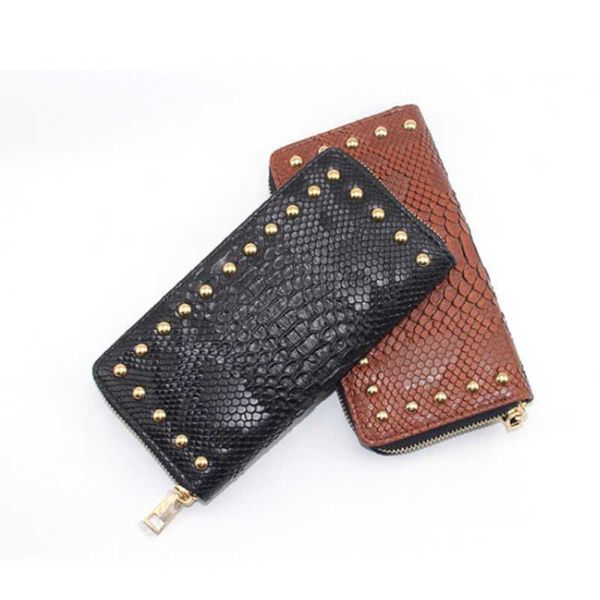 

wallets men's wallet handbag and lady's zero fashion crocodile print of, Red;black