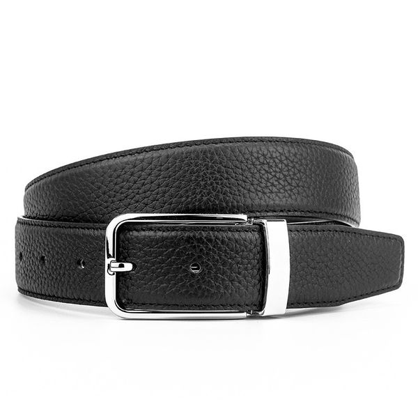 

Designer Belt Mens Belt for Woman designer Width High Quality Men Belts pin Buckle womens Waistband belt Leather Belt with box, Silver buckle black