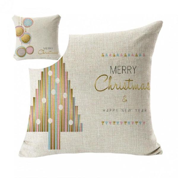 

cushion/decorative pillow home decor comfortable beautiful christmas golden snowflake pillowcase for sofa