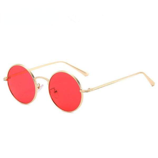 

sunglasses classic men round women metal frame uv400 sun glasses men's female fashion eyewear, White;black