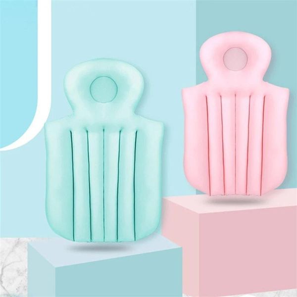 

other bath & toilet supplies spa bathtub cushion folding with neck and back support headrest pillow thickened baby bathing pad for tub bathr
