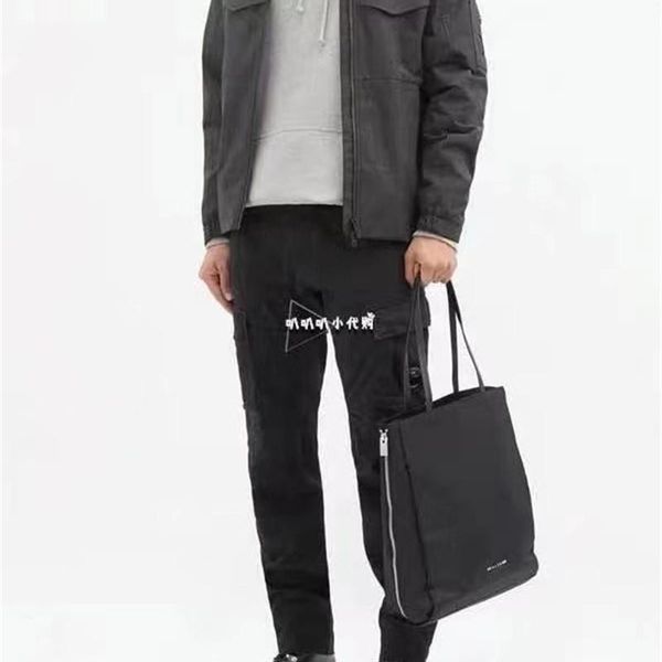 

duffel bags alyx bag men women 1:1 metal 3d detail 1017 9sm long zipper backpacks multi pocket