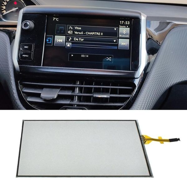 

car 7inch contact screen glass digitizer navigation for 208 2008 308 c5 c4l c3xr lam070g004a gcx156akm-e towel