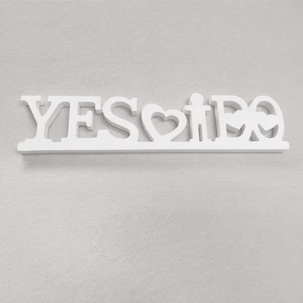 

novelty items customized wood wooden words yes i do name logo shape for kid's boy girls baby shower birthday wedding party decoration d