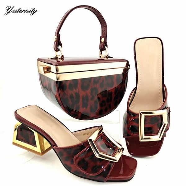 

dress shoes women slipper and purse to match for party fashion design heels rhinestone bag set, Black