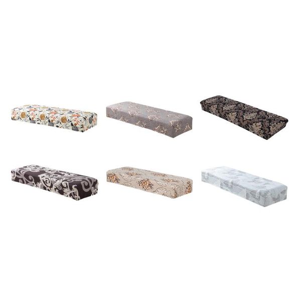 

chair covers stretch jacquard dining bench cover anti-dust removable slipcover washable seat protector for living room