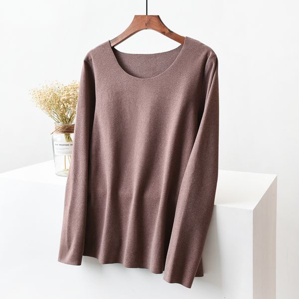 

women solid o neck candy color slim tight sweater fall spring pullovers soft female jumper pull large size vintage, White