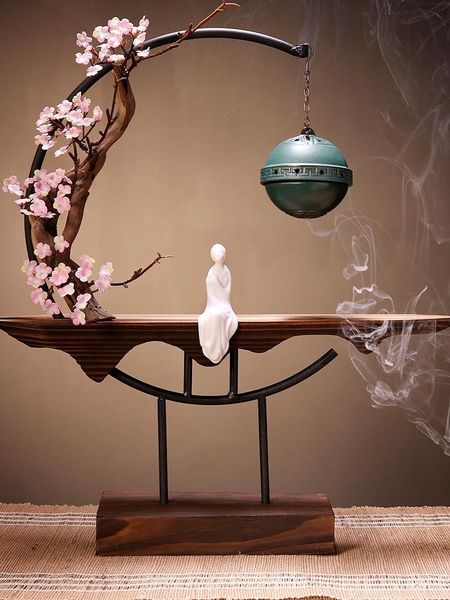 

fragrance lamps backflow incense burner chinese style home sitting roomthe office hang back in sweet holder zen decor