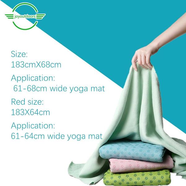 

yoga mats mat non-slip towel sweat-absorbent breathable pilates slimming fitness body exercise