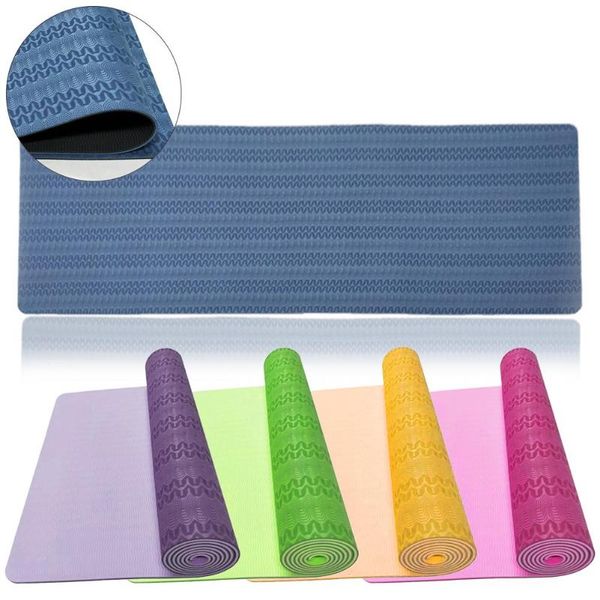 

eco-friendly anti-slip body building fitness exercise pilates yoga mat cushion mats