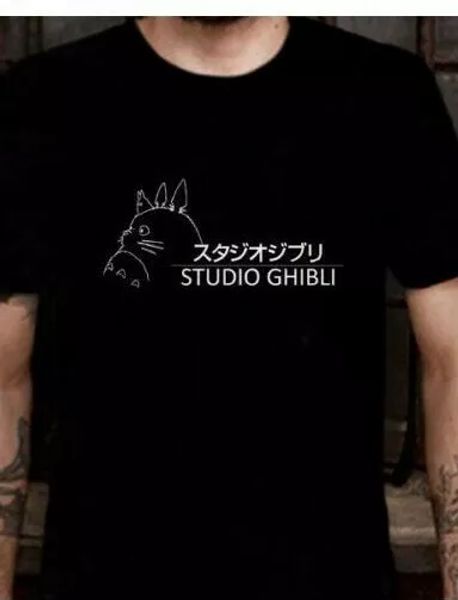 

Studio Ghibli My Neighbor Totoro t shirt tee small-5XL, White;black