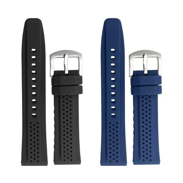 

watch bands 22mm rubbere band strap for samsung gear s3 classic frontier wrist belt link bracelet black watchband, Black;brown