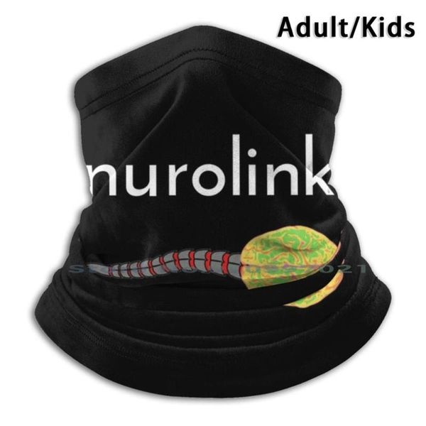 

scarves reptilian brain nurolink time for nuralink age of zombies and clones is here scarf mask neck warmer face wraps foulard bandana, Blue;gray