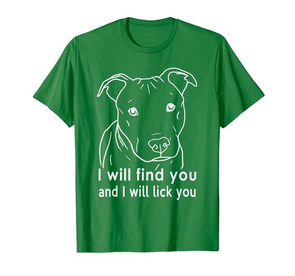 

pitbull gifts for dog lovers owner will lick you t shirt, White;black