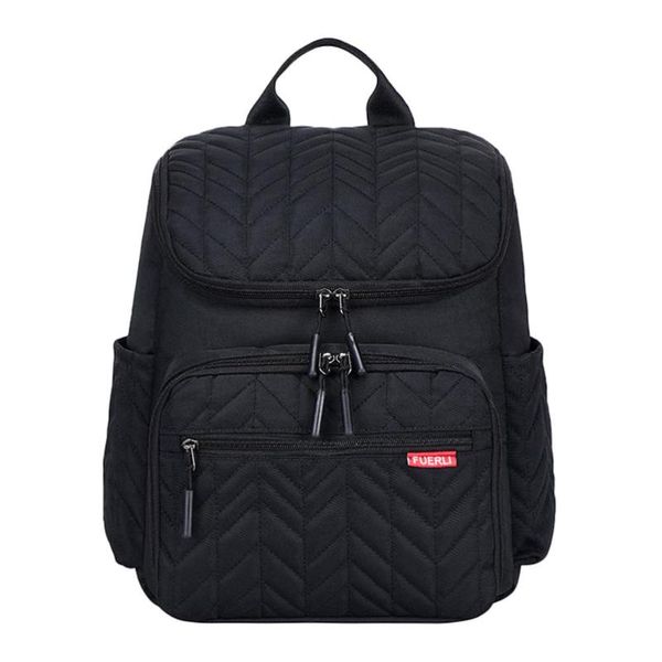 

1pc baby diaper storage bag pouch for mother portable backpack (black) bags