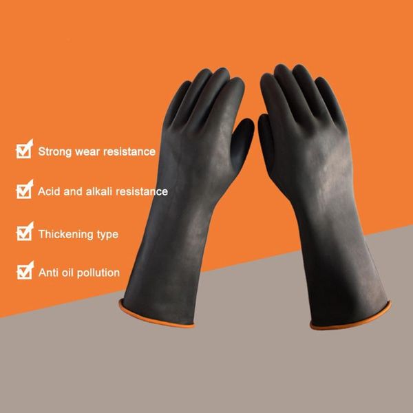 

disposable gloves latex alkali resistant oil protective garden acid and multipurp