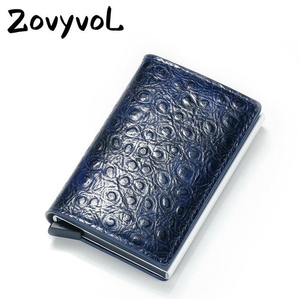 

wallets zovyvol metal credit men business mini id card wallet dropship women smart holder hasp rfid aluminum, Red;black