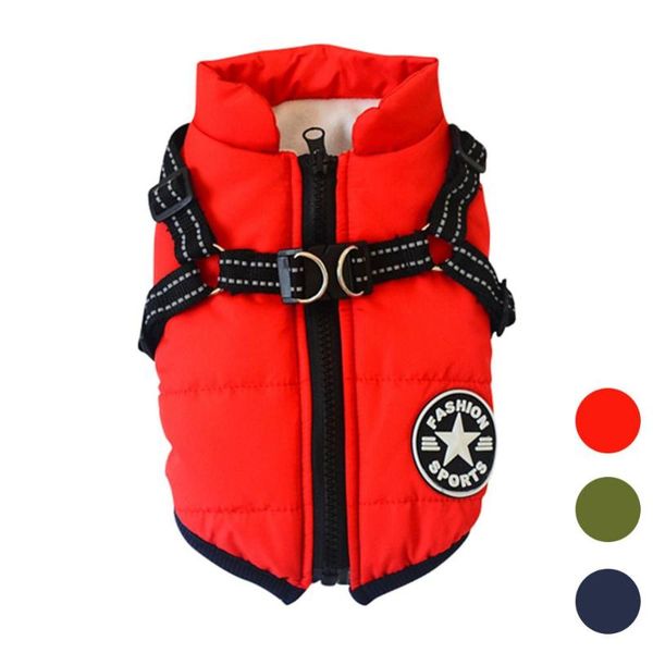 

dog apparel pet clothes winter super warm jacket thicker cotton coat waterproof for small medium dogs puppy yorkshire outfits