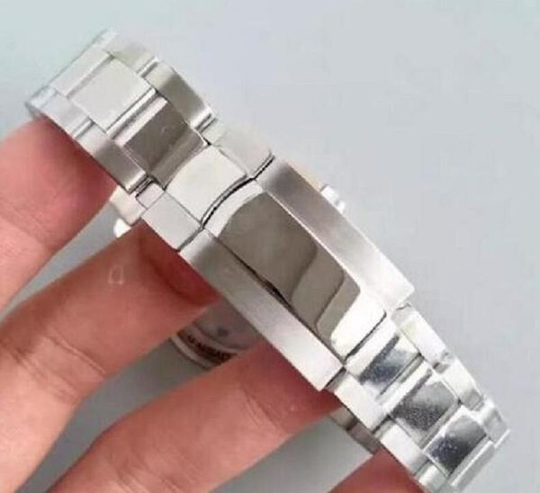 

wristwatches custom automatic men's mechanical watch milgausses 126610 2021 model stainless steel eta2813 movement watches green dial, Slivery;brown