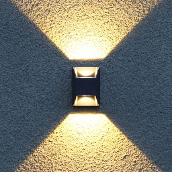 

up down outdoor wall light modern sconce exterior waterproof led lamp lamps motion