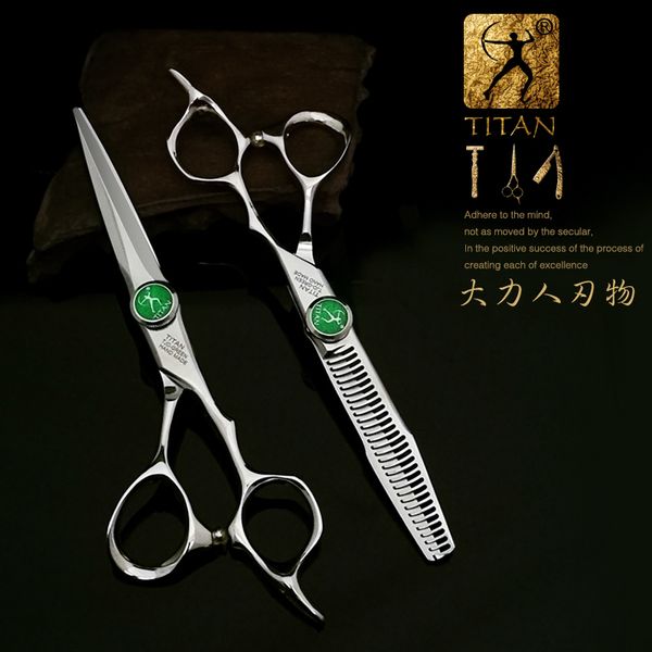 

titan 6 inch hair professional barber scissors cutting thinning styling tool hairdressing shear