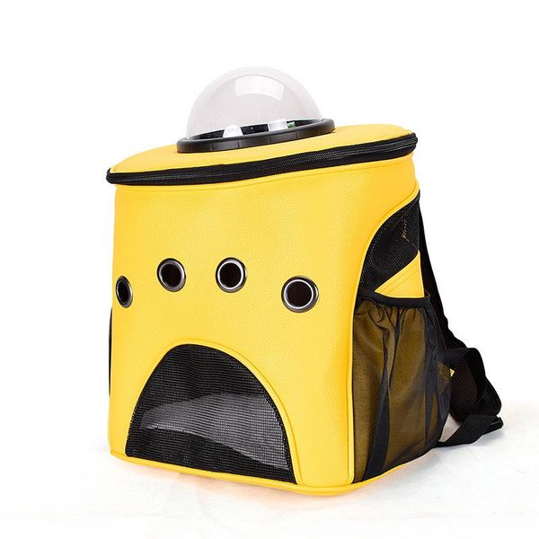 

cat carriers,crates & houses supplies outing backpack foldable and convenient chest bag space transparent cabin breathable pet