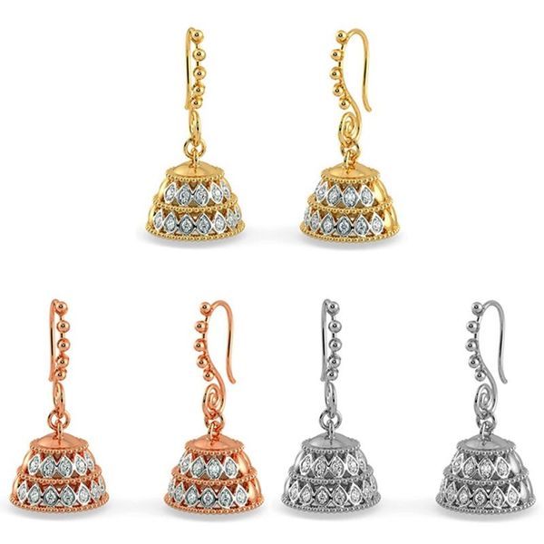 

dangle & chandelier vintage tibetan india birdcage earrings for women brincos 2021 ethnic antique metal drop party wedding jewelry, Silver
