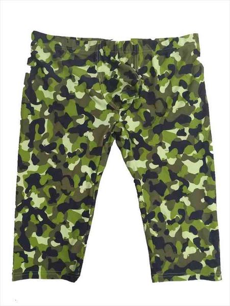 

camouflage mens cargo pants fashion camouflage dress male middle pants elastic waist design m02-2, Black