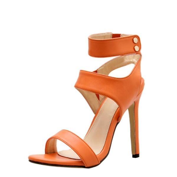 

vogue women summer fashion casual fluorescent sandal solid color high heels shoe platform pointed toe travel june 12 sandals, Black