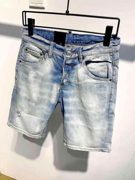 

a386-1 mens blue jeans summer shorts brand slim shorts biker washed jeans gym fitness bodybuilding running male short pant sportswear design, White;black
