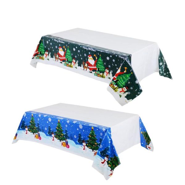 

table cloth 2pcs cover decoration christmas decorative tablecloth
