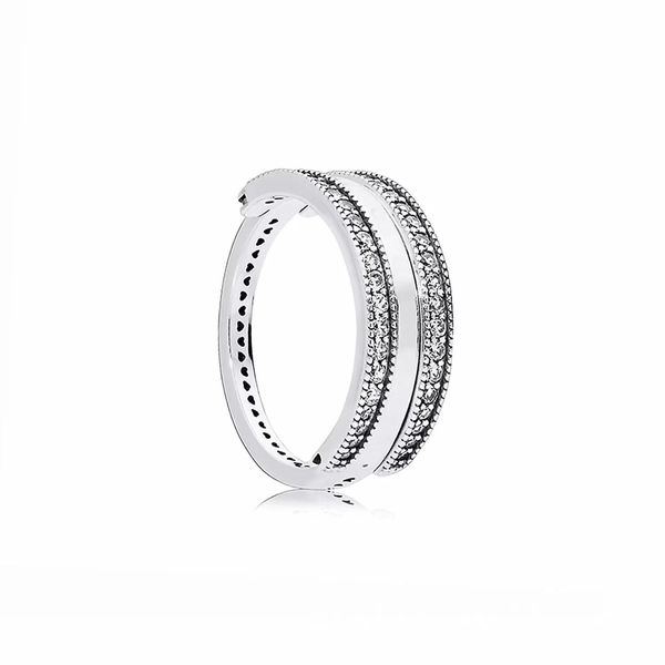 

factory wholesale 925 sterling silver flipping hearts ring fit jewelry engagement wedding lovers fashion ring for women