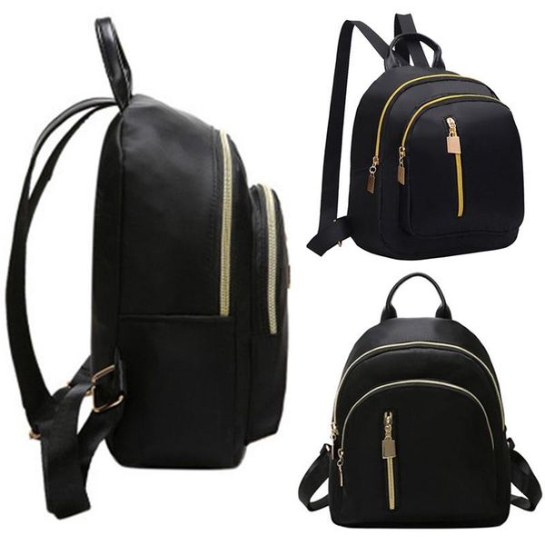 

backpack waterproof mini phone purse women shoulder bags black rucksack fashion school bag for teenage girl mochila backpacks