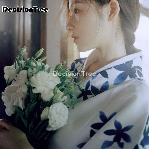

girls japanese style retro kimono floral woman party dress outfits daily geisha robe women haori japan ethnic clothing, Red