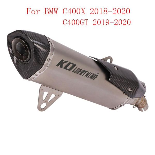 

motorcycle exhaust pipe muffler escape tip system for c400x 2021-2021 c400gt