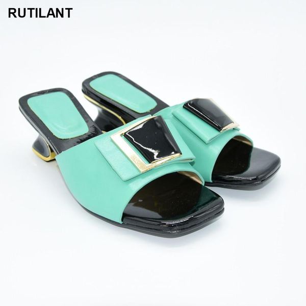 

dress shoes arrival 2021 spring autumn women pumps buckles high heels italian in quality african wedding shoe, Black